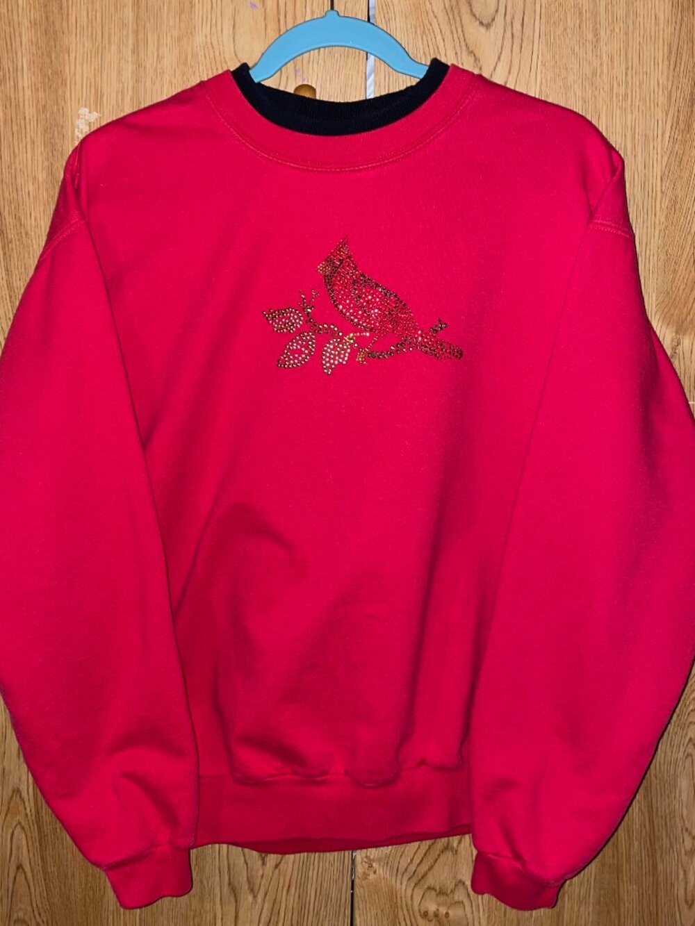 Vintage bird studded crewneck